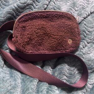 Lululemon Brown Sherpa Belt Bag